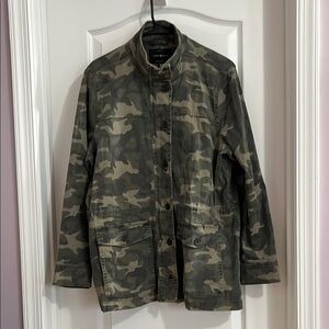 Lucky Brand Camouflage Utility Jacket